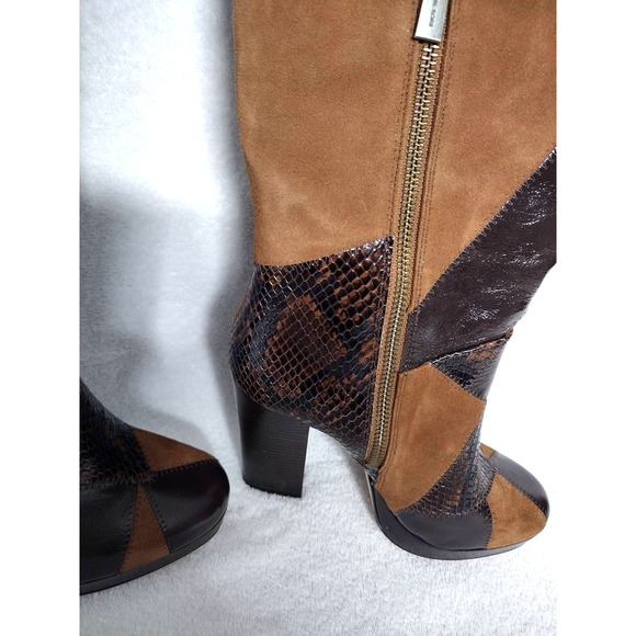 Michael Kors Hanya Patchwork boot Brown - Picture 3 of 10